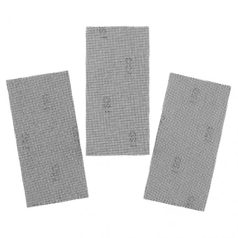 STANLEY Сетка шлифовальная , 93х190 мм, 3 листа, зернистость 120 мкм