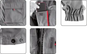 YATO Куртка робоча легка DAN, розм. M; 65%- поліестер, 35%- бавовна  | YT-80281