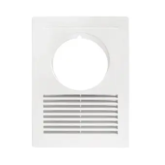 Площадка торцева 180х250 мм, з решіткою, фланець d 125 мм Air | 61-331