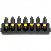 Касета з бітами DeWALT FlexTorq, L = 25 мм, Рh2, 7 шт