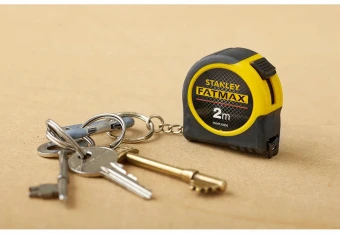 STANLEY Рулетка 2м х 13мм Fatmax с кольцом для ключей