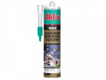 Силикон аквариумный 100AQ 280мл / 340гр черный Akfix