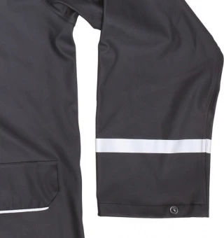 YATO Костюм з капюшоном водонепроникний YATO,розм.XXXL,100%поліестр покритий PU,3 кишені,з вент.отво