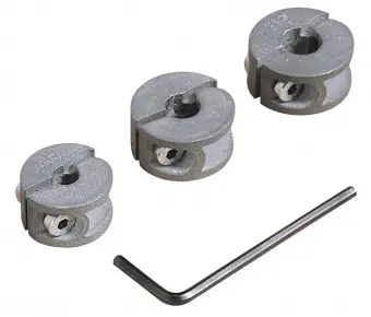 Wolfcraft Упор ограничения глубины (3 шт.) Ø 6, 8, 10 // 2755000