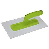 Терка пластмасова гладка прозора 140x280мм Colorado | 07-232