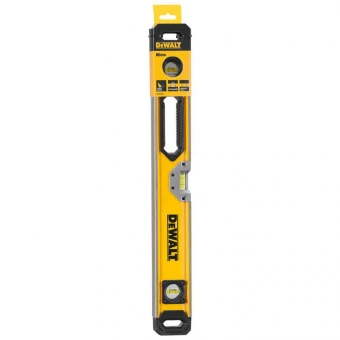 DeWALT Рівень "BOX BEAM LEVELS", алюмінієвий, 3 капсули, L=600 мм.