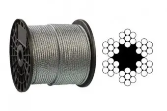 Трос  6,0 мм DIN 3055 (6x7) ЦБ