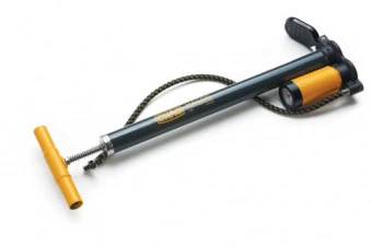 Насос ручной с манометром 38х500мм СИЛА