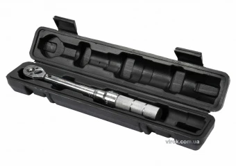 YATO Ключ динамометричний YATO : квадрат 1/4", F= 2.5- 20 Нм, L= 240-250 мм в футлярі  | YT-07511