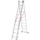 Драбина алюмінієва 3-х секційна Квітка PRO (3х11 сходинок) (110-9311)