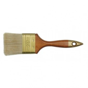 VOREL Пензель флейцевий "ПРОФІ" : дерев'яна ручка, L= 102 мм  | 09537