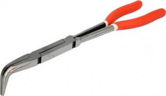 YATO Щипці вигнуті під 90° подовжені з 2 шарнірами YATO : L= 330 мм, HRC 50, Cr-V  | YT-20402