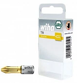 Wiha W07821 Бита РН1х25 TiN с покрытием из нитрида титана 3 шт