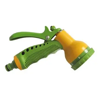 Пістолет-розпилювач 7-позиційний пластиковий з фіксатором потоку VERANO | 72-007