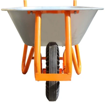 Будівельна тачка з посиленою рамою КВІТКА (90 л, 180 кг) (110-4002)