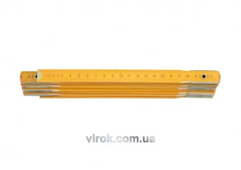 VOREL Метр складений деревяний : L= 2 м  | 15020