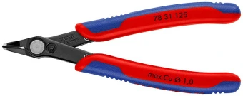KNIPEX Кусачки прецизионные для самых тонких работ по резанию Electronic Super Knips® Knipex, 125 мм