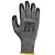 Рукавиці трикотажні з латексним покриттям КВІТКА PRO Recodrag (10", сірі) (110-1201-10-IND)