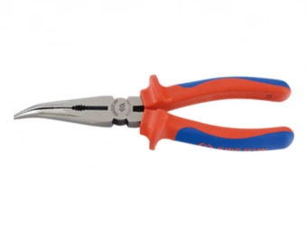 KING TONY Пассатижи тонк. нос загнутые 200 мм (1000 V) | 6336-08A