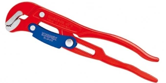 KNIPEX Клещи трубные с s-образным смыканием губок с красным порошковым покрытием 420 мм 83 60 015 | 