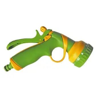 Пістолет-розпилювач 8-позиційний пластиковий з фіксатором потоку VERANO | 72-012