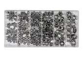 YATO Гайки М3- М10 YATO : нержавіючі, пластикова коробка; наб. 300 шт.  | YT-06773
