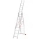 Драбина алюмінієва 3-х секційна Квітка PRO (3х9 сходинок) (110-9309)