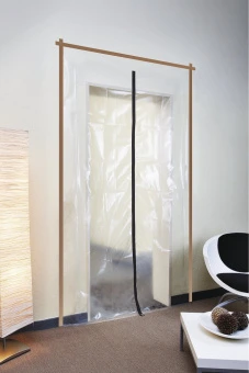 Wolfcraft дверь с лентами на молнии (Tape & Zip) 2200 x 1250 // 4005000