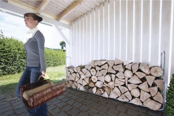 Wolfcraft стеллаж для штабелирования дров 1720-2340x1045x310 // 5122000