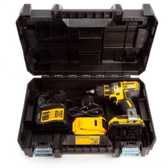 DeWalt DCD790D2 Дрель-шуруповерт 2 скор с бесщеточным двигателем, 18 V, XR Li-Ion 2 Ач