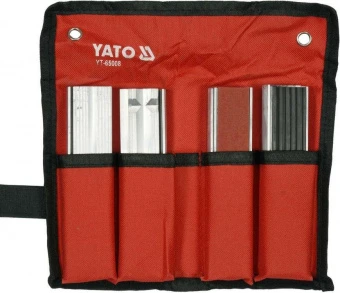 YATO Губки змінні до лещат м'які YATO: b=150мм, з алюмінієвою основою і магнітним кріпленням, 4 пари