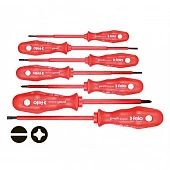 FELO Набор отверток высоковольтных 1000 В SL / PH // 61397397