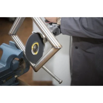 Круг з нетканого абразивного матеріалу Klingspor MFW 600 Coarse (125x22x6 мм) (342218)