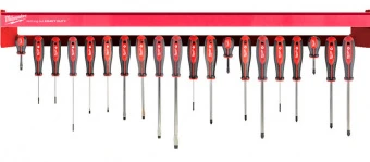 MILWAUKEE Планка на стенд с отвертками магнитными с трехгранной рукояткой | 4932472208