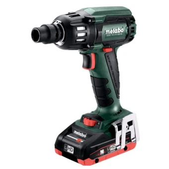 Акумуляторний ударний гайковерт Metabo SSW 18 LTX 400 BL (18 В, 2х4 А*год) (602205800)