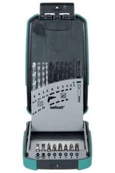 Wolfcraft комбинированный набор сверл  // 8615000