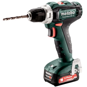 Акумуляторний дриль-шуруповерт Metabo PowerMaxx BS 12 (601036500)