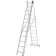 Драбина алюмінієва 3-х секційна Квітка PRO (3х12 сходинок) (110-9312)
