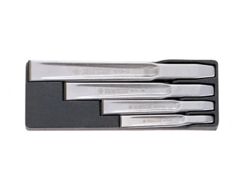 KING TONY Зубила в наборе 4ед в ложементе | 11104PR10