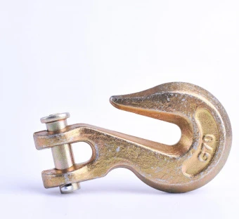 Крюк крановый с серьгой G-70, кованый, 1/4"