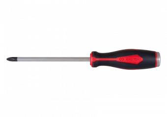 KING TONY Отвертка крестовая PH #1 *80 мм | 14A10132