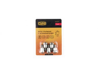 Бита РН2*25мм c ограничителем (5шт/уп) СИЛА