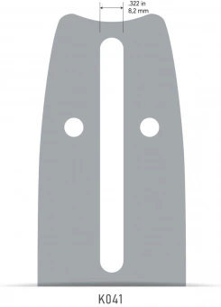 Шина 40 см (16) OREGON 160MLBK041