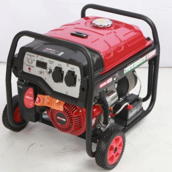 Бензиновий генератор КВІТКА PRO SC3500Е + олива (3.2 кВт) (110-7011)