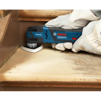 Реноватор Bosch GOP 12V-28 Professional + пильне полотно (12 В, без АКБ) (06018B5001)