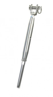 Талреп нержавеющий с литой вилкой для обжима на трос | 8275