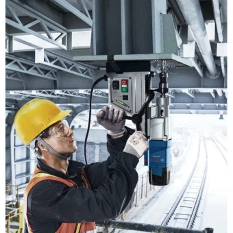 Магнітний свердлильний верстат Bosch GBM 50-2 (1.2 кВт) (06011B4020)