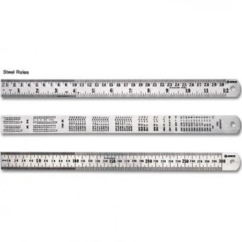 GROZ Линейка стальная, 1200 мм SR/1200