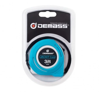 DEMASS Рулетка измерительная Jacket Com, 3мx16мм