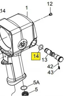 KING TONY Уплотнительное кольцо ( О- ринг) для 33631-110 | 33631-C14